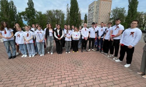 Открытие памятника «Быть воином – жить вечно»