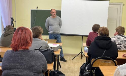 Встреча с участником СВО