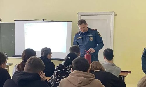 Встреча с сотрудниками МЧС