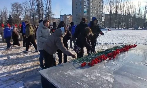 Торжественный митинг посвященный Дню освобождения Воронежа