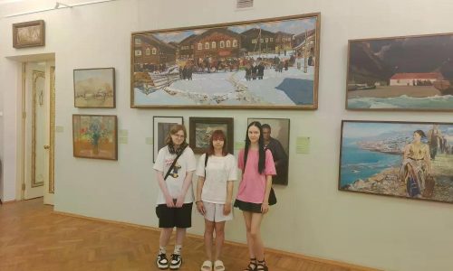 Посещение Воронежского областного музея имени И.Н. Крамского