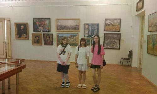 Посещение Воронежского областного музея имени И.Н. Крамского